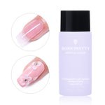 BORN PRETTY Pink White Clear Acrylic Powder 10ml Tip Extension French Nail Polymer Powder Acrylic Brush Crystal Glass Container
